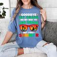 Goodbye 1st Grade First Summer Graduation Last Day Boys Women's Comfort Colors T-Shirt Blue Jean