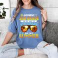 Goodbye 3rd Grade Graduation To 4th Grade First Summer Beach Women's Comfort Colors T-Shirt Blue Jean