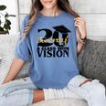 Graduation 2020 A Class With Vision Women's Comfort Colors T-Shirt Blue Jean