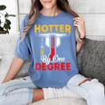 Graduation 2024 Hotter By One Degree Shirt Class Of 24 Women's Comfort Colors T-Shirt Blue Jean