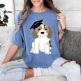 Graduation Beagle Dog 2017 Graduate Graduation Tee Women's Comfort Colors T-Shirt Blue Jean