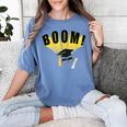Graduation Cap And Diploma For Proud Graduation Women's Comfort Colors T-Shirt Blue Jean