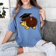 Graduation Hedgehog 2017 Graduate Graduation T-Shirt Women's Comfort Colors T-Shirt Blue Jean