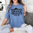 Graduation Masters For Women Women's Comfort Colors T-Shirt Blue Jean