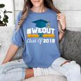 Graduation T Shirt WeOut Class Of 2018 Tee Women's Comfort Colors T-Shirt Blue Jean