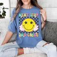 Groovy Next Stop 2nd Grade 1st Grade Graduation 2025 Women's Comfort Colors T-Shirt Blue Jean