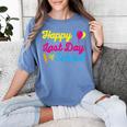 Happy Last Day Of School Graduation Teacher Students T-Shirt Women's Comfort Colors T-Shirt Blue Jean