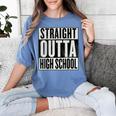 High School Graduation 2018 Grad For Him And Her Women's Comfort Colors T-Shirt Blue Jean