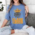 High School King Graduation Shirt Class Of 2019 Seniors Women's Comfort Colors T-Shirt Blue Jean