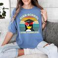 High School Level Complete Graduation Senior Students Women's Comfort Colors T-Shirt Blue Jean