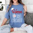 Hotter By One DEGREE Graduation Shirt For Her Him 2018 Women's Comfort Colors T-Shirt Blue Jean