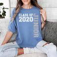 Junior Class Of 2020 Shirt Graduation Apparel Tee Women's Comfort Colors T-Shirt Blue Jean