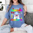 I Just Crushed Preschool Pre-K Preschoolers Graduation Women's Comfort Colors T-Shirt Blue Jean