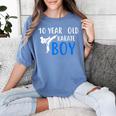 Karate Boy 10 Year Old Kids Shirt Graduation Women's Comfort Colors T-Shirt Blue Jean