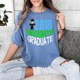 Kids 2018 Kindergarten Graduation Women's Comfort Colors T-Shirt Blue Jean