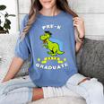 Kids Dinosaur Pre-K Graduation TShirt Kids Preschool Graduation Women's Comfort Colors T-Shirt Blue Jean