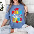 Kids Pre-K Grad 2025 Preschool Graduation 2025 Women's Comfort Colors T-Shirt Blue Jean