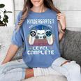 Kindergarten Graduation Level Complete Gamer 2024 Gaming Boy Women's Comfort Colors T-Shirt Blue Jean