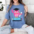 Kindergarten Graduation Tee Shirt Pink Owl T-Shir Women's Comfort Colors T-Shirt Blue Jean