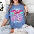 Last Day Of School Shirt Coquette Bow School Graduation Women's Comfort Colors T-Shirt Blue Jean
