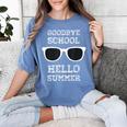 Last Day Of School Shirt Teacher Shirt Graduation Shirt Men Women Kids Women's Comfort Colors T-Shirt Blue Jean
