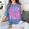 Last Day Of School Teacher Students School Graduation Groovy Women's Comfort Colors T-Shirt Blue Jean