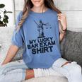 Law School Graduation My Lucky Bar Exam Shirt Lawyer Women's Comfort Colors T-Shirt Blue Jean
