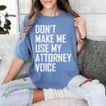 Lawyer Law School Graduation Attorney Men Women Women's Comfort Colors T-Shirt Blue Jean
