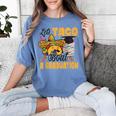 Let's Taco Bout A Graduation Graduation Party Women's Comfort Colors T-Shirt Blue Jean