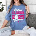 Lil Cousin Of a 2025 Graduate Prom Graduation 25 VolleyBall Women's Comfort Colors T-Shirt Blue Jean