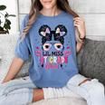 Lil Miss 1st Grade Grad Graduation Last Day Of 1st Grade Women's Comfort Colors T-Shirt Blue Jean