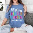 Lil Miss Kindergarten Grad Shirt Graduation Shirts 2018 Women's Comfort Colors T-Shirt Blue Jean