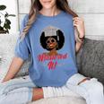 Master Degree Graduation Gifts Black Girl Women's Comfort Colors T-Shirt Blue Jean