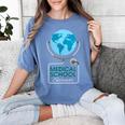 Medical School Survivor Med Graduation Women's Comfort Colors T-Shirt Blue Jean