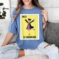 Mexican For Graduation La Graduada 2025 Women's Comfort Colors T-Shirt Blue Jean