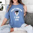Molar Dentist Dental Hygienist Graduation Shirt Women's Comfort Colors T-Shirt Blue Jean