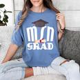 MSN Masters Graduation Men Women Son Daughter Women's Comfort Colors T-Shirt Blue Jean