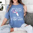 Nurse Florida RN CNA LPN Nursing Student Graduation Women's Comfort Colors T-Shirt Blue Jean