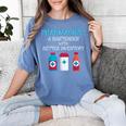 Pharmacist T-Shirt Gag Graduation PharmD Women's Comfort Colors T-Shirt Blue Jean