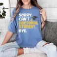 PhD Student Doctoral Degree Graduation Phd Graduate Women's Comfort Colors T-Shirt Blue Jean