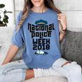 Police Officer National Week T-Shirt Graduation 2018 Women's Comfort Colors T-Shirt Blue Jean