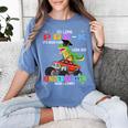 Pre k Graduation 2025 Pre-k Kindergarten Graduate Dinosaur Premium Tri-Blend Women's Comfort Colors T-Shirt Blue Jean