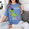 Pre k Graduation We Are Done Class 2023 Pre-k Dinosaur Boys Women's Comfort Colors T-Shirt Blue Jean