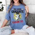 Pre K Nailed It Shirt 2019 Shark Graduation TShirt Women's Comfort Colors T-Shirt Blue Jean