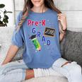 Pre Kindergarten Graduation 2018 Fun Graduate Shirt For Kids Women's Comfort Colors T-Shirt Blue Jean