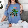 Preschool Graduation Monster Truck Dinosaur Boys Dino Tee Women's Comfort Colors T-Shirt Blue Jean