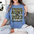 Proud Aunt Of A 2023 Graduate Family Matching Graduation Women's Comfort Colors T-Shirt Blue Jean