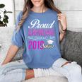 Proud GRANDMA Of A Class 2019 Senior Graduation Women's Comfort Colors T-Shirt Blue Jean