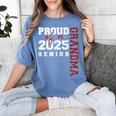 Proud Grandma Of A Class Of 2025 Senior Graduation 25 Women's Comfort Colors T-Shirt Blue Jean
