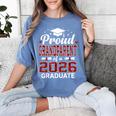 Proud Grandparent Of A 2026 Graduate Class Of Graduation Women's Comfort Colors T-Shirt Blue Jean
